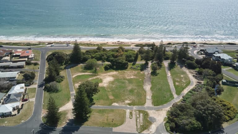 Aerial view of Punchbowl