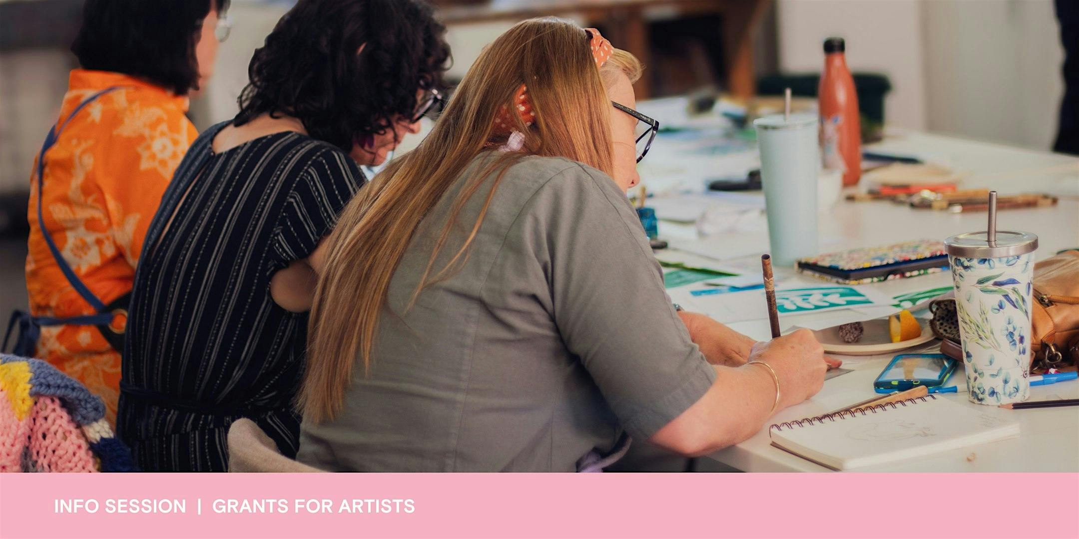 Hero image for Info Session | Grants for Artists